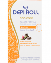 Bandas Depilatorias Spa Care Facial x8 Pares Depiroll