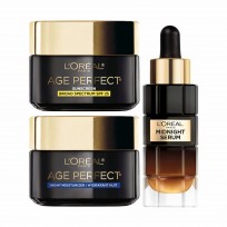 Crema de Día + Noche + Serum Age Perfect Loreal Paris