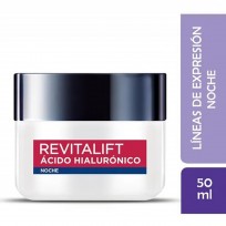 Crema Noche L´oréal Paris Revitalift Ácido Hialurónico X50ml