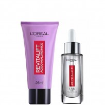 Crema De Día FPS 20 + Serum Ácido Hialurónico Loreal Paris