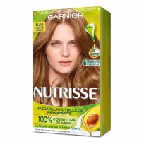 Kit coloración permanente Nutrisse 634 Rubios Miel x 45gr