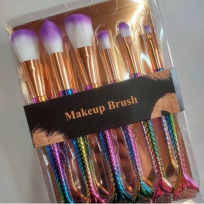Set De Brochas De Maquillaje Cola De Sirena