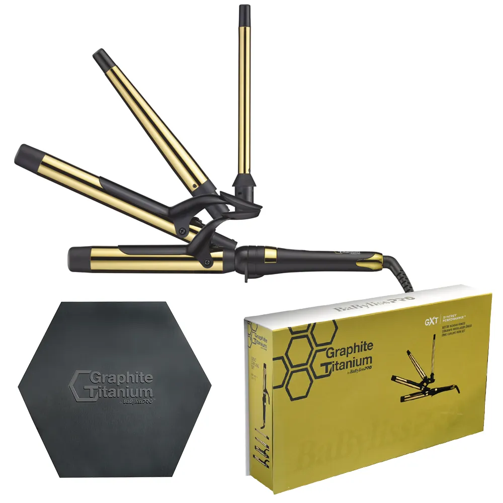 Set Rizador Iónico Graphite Titanium Babylisspro| Las Margaritas