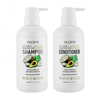 Pack Shampoo + Acondicionador Coco y Avocado x450ml Nuspa