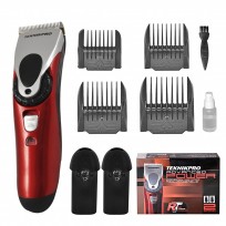 Máquina de Corte Recargable 2 baterías Advanced Power Red Titanium Technology Teknikpro