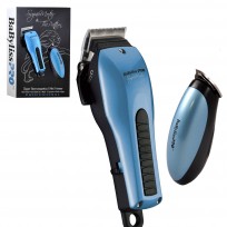 Babyliss Pro Pack Profesional Máquina de Corte Super Motor + Mini Trimmer Profesional The Pattern con Cuchilla para Dibujar