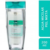 Agua Micelar Piel Mixta L´oréal Paris Hidra Total 5 X 200ml