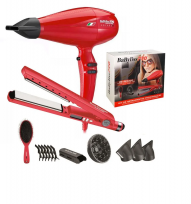 Kit Secador + Plancha Ferrari Profesional Babyliss