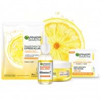Combo Express Aclara Garnier Crema + Serum + Mascarilla