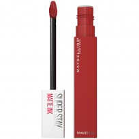 Labial Líquido Matte Ink Spiced 335 Hustler Maybelline