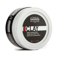 Arcilla de Fijación Fuerte x 50ml 5 Clay Homme Loreal