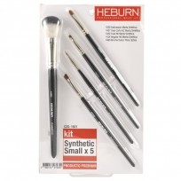 Kit Pinceles Maquillaje Synthetic Small X 5 Heburn