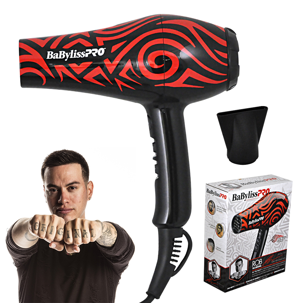 Secador De Pelo Profesional Babyliss Pro 5586 Diseñado Por Rob \