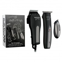 Pack Máquina De Corte Super Motor + Patillera Stealth + Mini Trimmer The Pattern Babyliss Pro