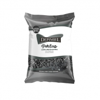 Cera Depilatoria Negra en Perlas Natural x 400gr Depimiel