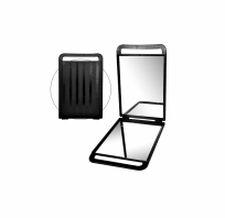 Espejo Rectangular Doble Lucydan