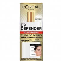 Fluido Invisible UV Defender Cuidado Diario Loreal Paris