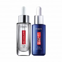 Serum Acido Hialuronico + Serum Revitalift Retinol Loreal