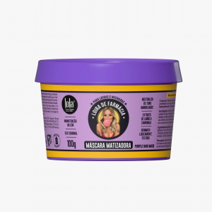 Máscara Matizadora Loira de Farmácia x100 gr Lola