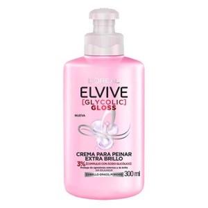 Crema de Peinar Elvive Glycolic Gloss 300 ml
