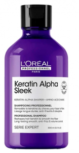 Shampoo Keratin Alpha Sleek x300ml Loreal 