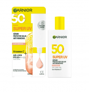 Protector Solar Facial UV x40ml con Color FPS50+ Garnier