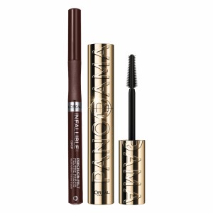 Combo Mascara Panorama + Infallible Brown Loreal