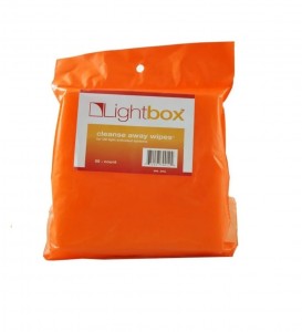 Cleanse Wipes X50 Toallitas De Limpieza Uñas Gel Lightbox