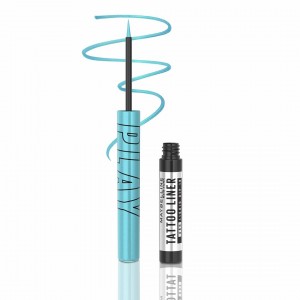 Tatto Liner Play Metallic Aqua Waterproof Maybelline 