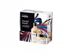 Pack Absolut Repair Shampoo x300ml + Máscara x250ml Loreal