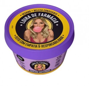 Máscara Matizadora Loira de Farmácia x100 gr Lola