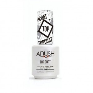 Esmalte Semipermanente Top Coat x15 ml Anush