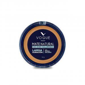 Polvo Compacto Mate Vogue Tono Natural x14g