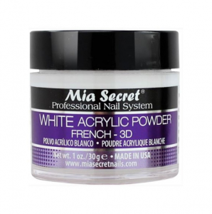 Polvo Acrílico Blanco x30g Mia Secret